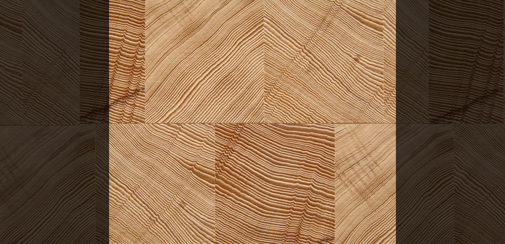 Oregon Lumber endetræ - hemlock natur