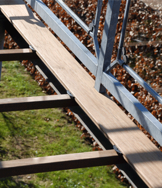 Primewalk terrasse tilbehør hårdttræ Ipe strøer / lægter